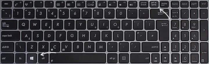 Сочетание Windows Print Screen в Windows 11