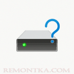 Windows отображает внутренний диск как съемный