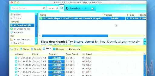 торрент клиент с медиапроигрывателем BitLord