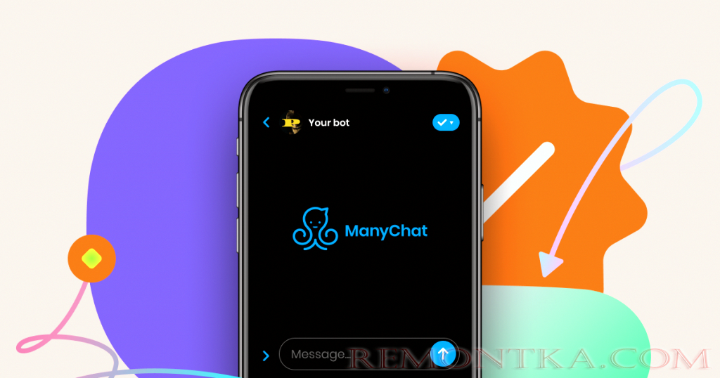 создаем боты в телеграме в программе ManyChat.