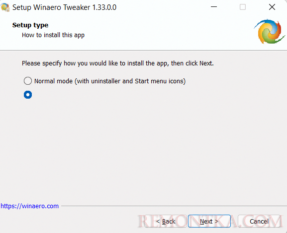 устанавливаем программу Winaero Tweaker