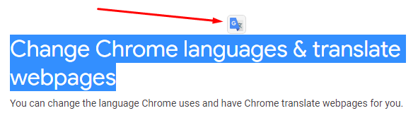 Перевод расширение  Google Chrome