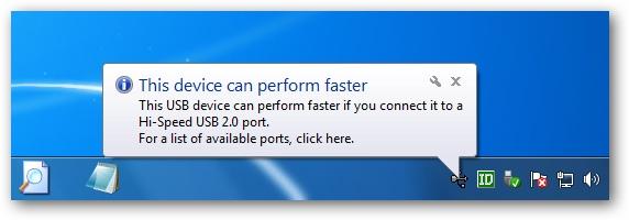 Окно уведомлений Windows 7