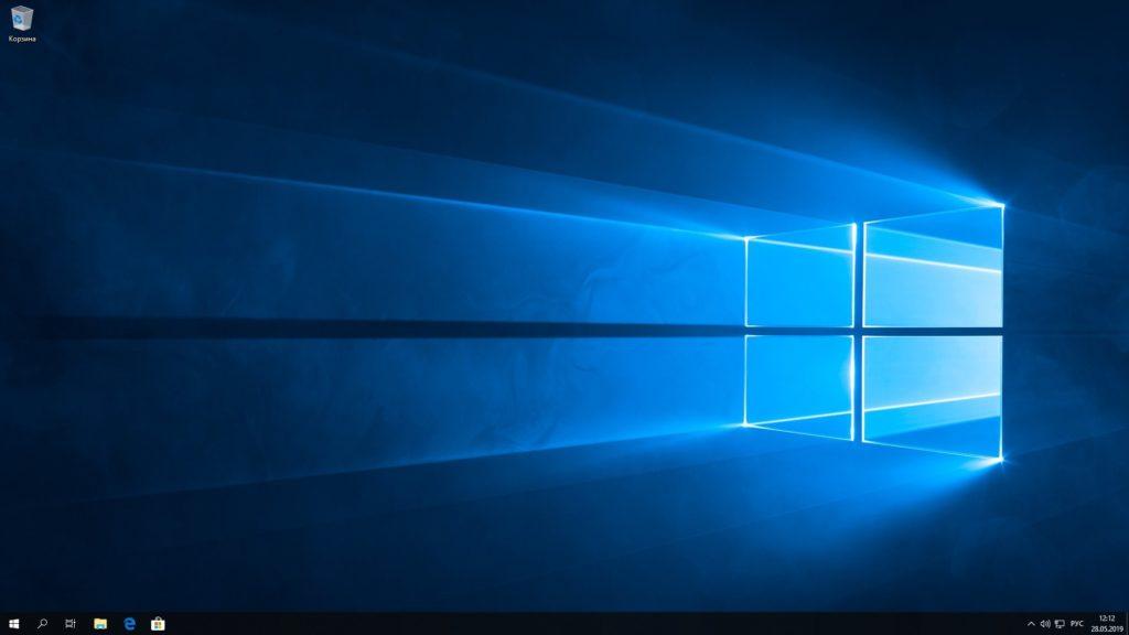 переустановленная система Windows 10