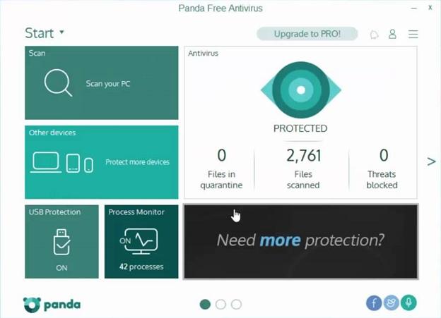 антивирусное средство Panda Free Antivirus