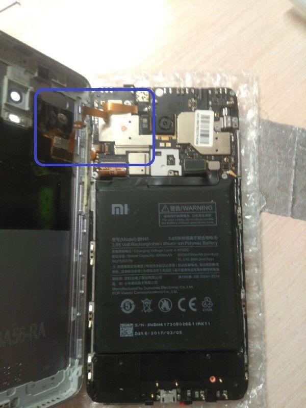 Шлейф дисплея Redmi Note 4
